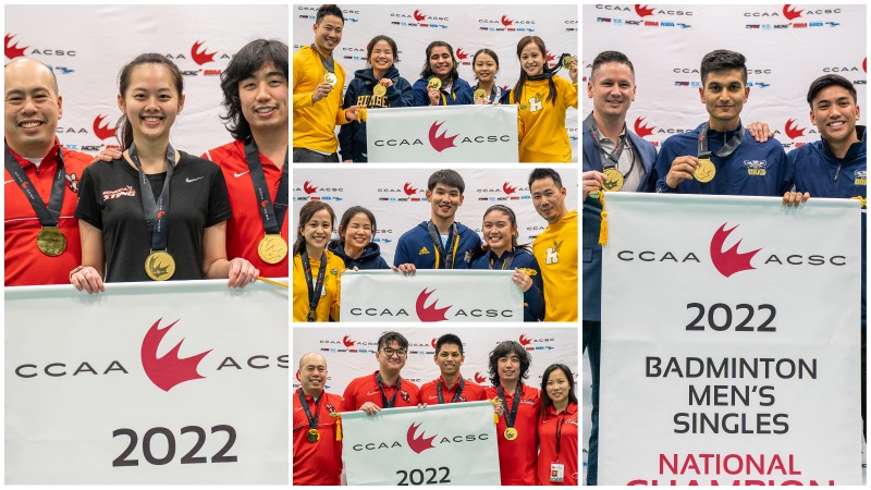 Les champions de badminton de l’ACSC couronnés à NAIT
