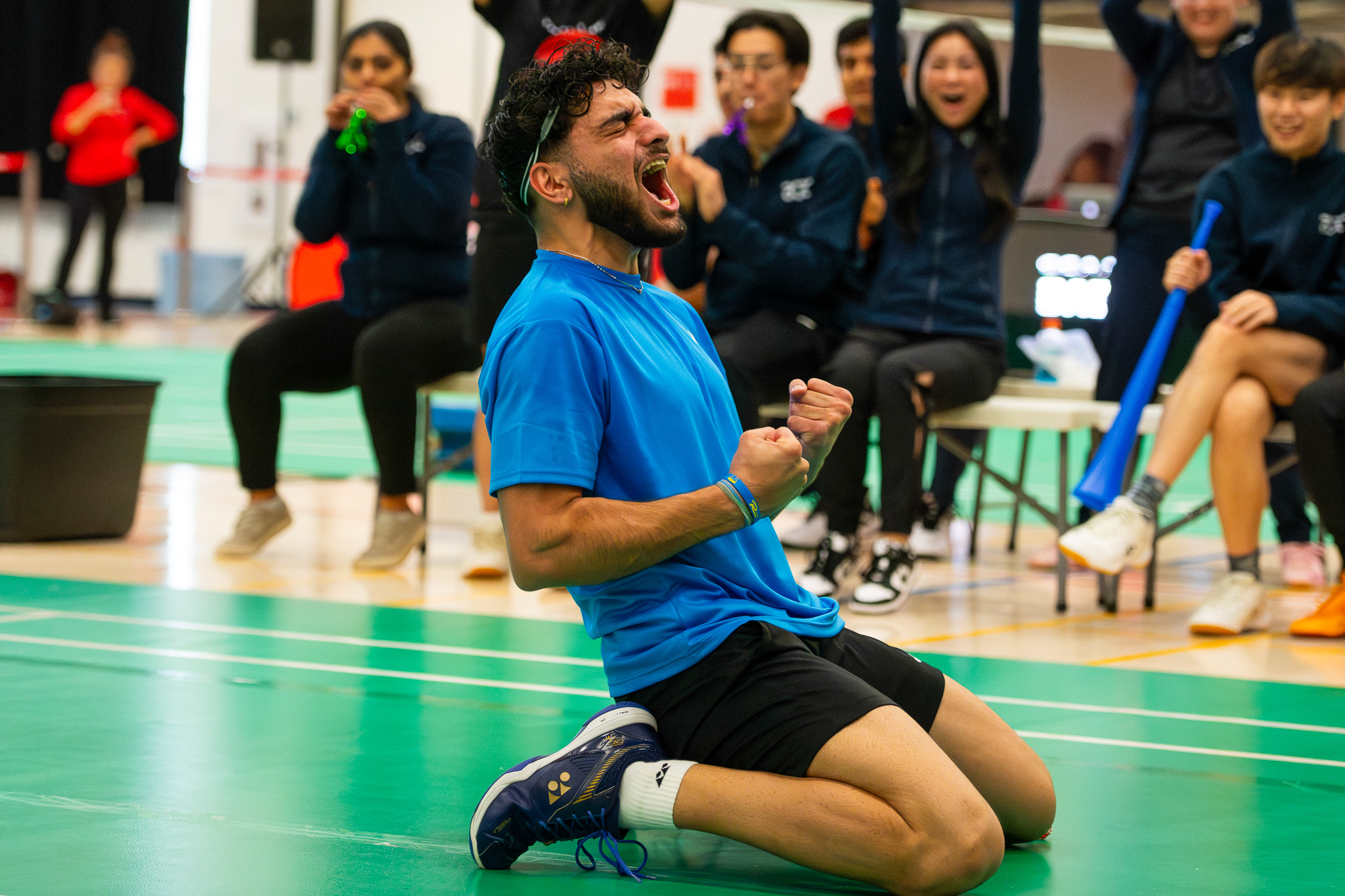 Les champions canadiens couronnés au badminton
